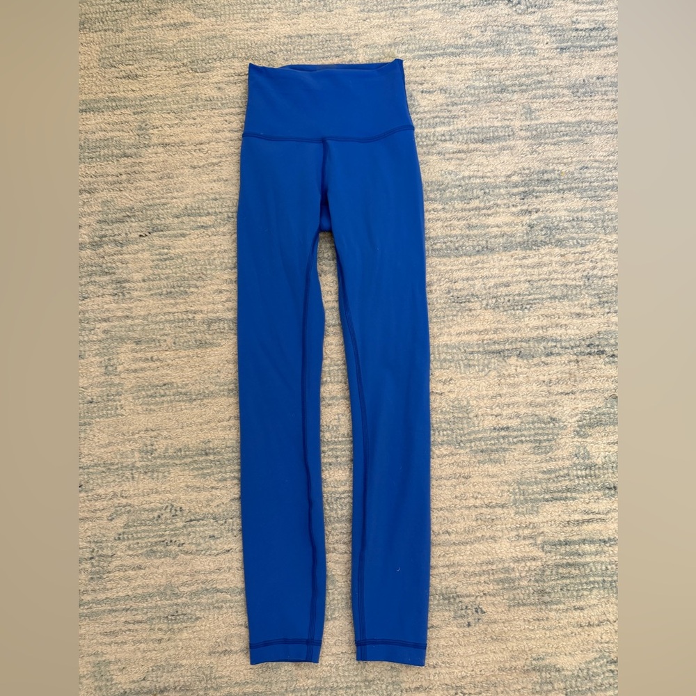 Lululemon blue leggings size 0